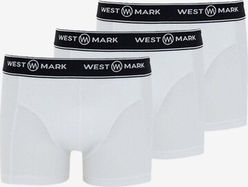 WESTMARK LONDON Boxer shorts 'Atlas' in White: front