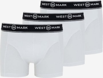 WESTMARK LONDON Boxer shorts 'Atlas' in White: front