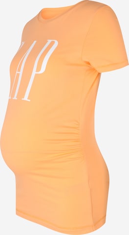 Gap Maternity Shirt in Orange: front