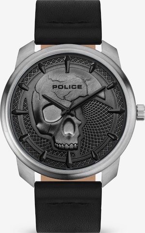 POLICE Analog Watch in Black: front