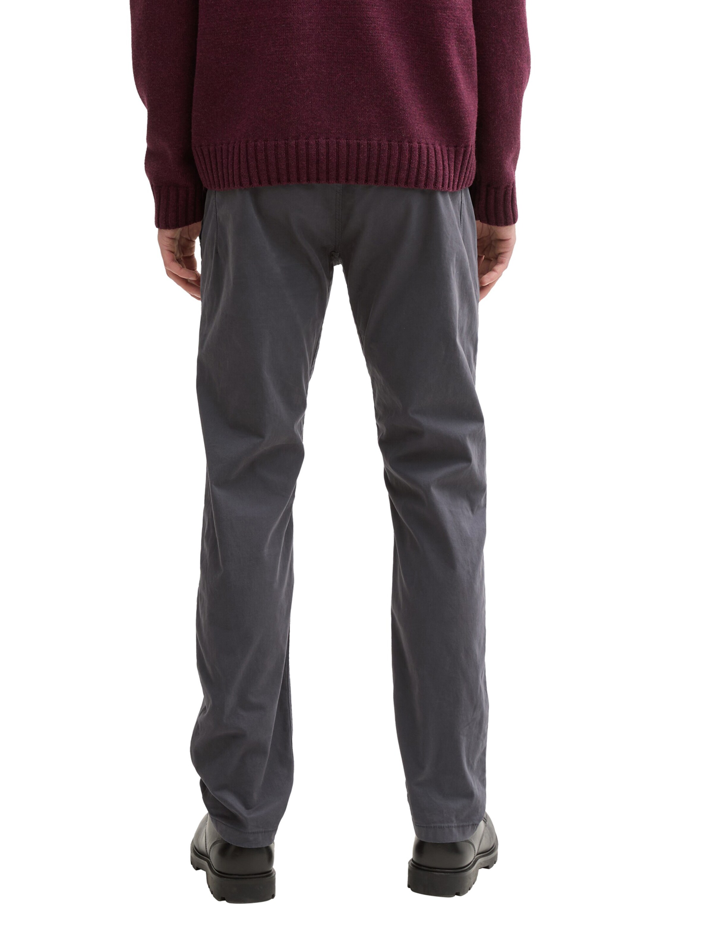 Regular Pantalon chino TOM TAILOR en gris