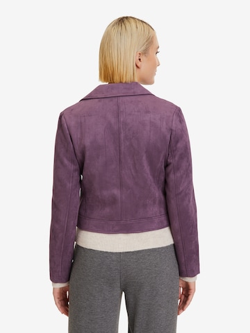 Cartoon Between-Season Jacket in Purple