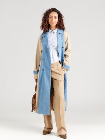 Manteau mi-saison 'VIBERA' VILA en bleu