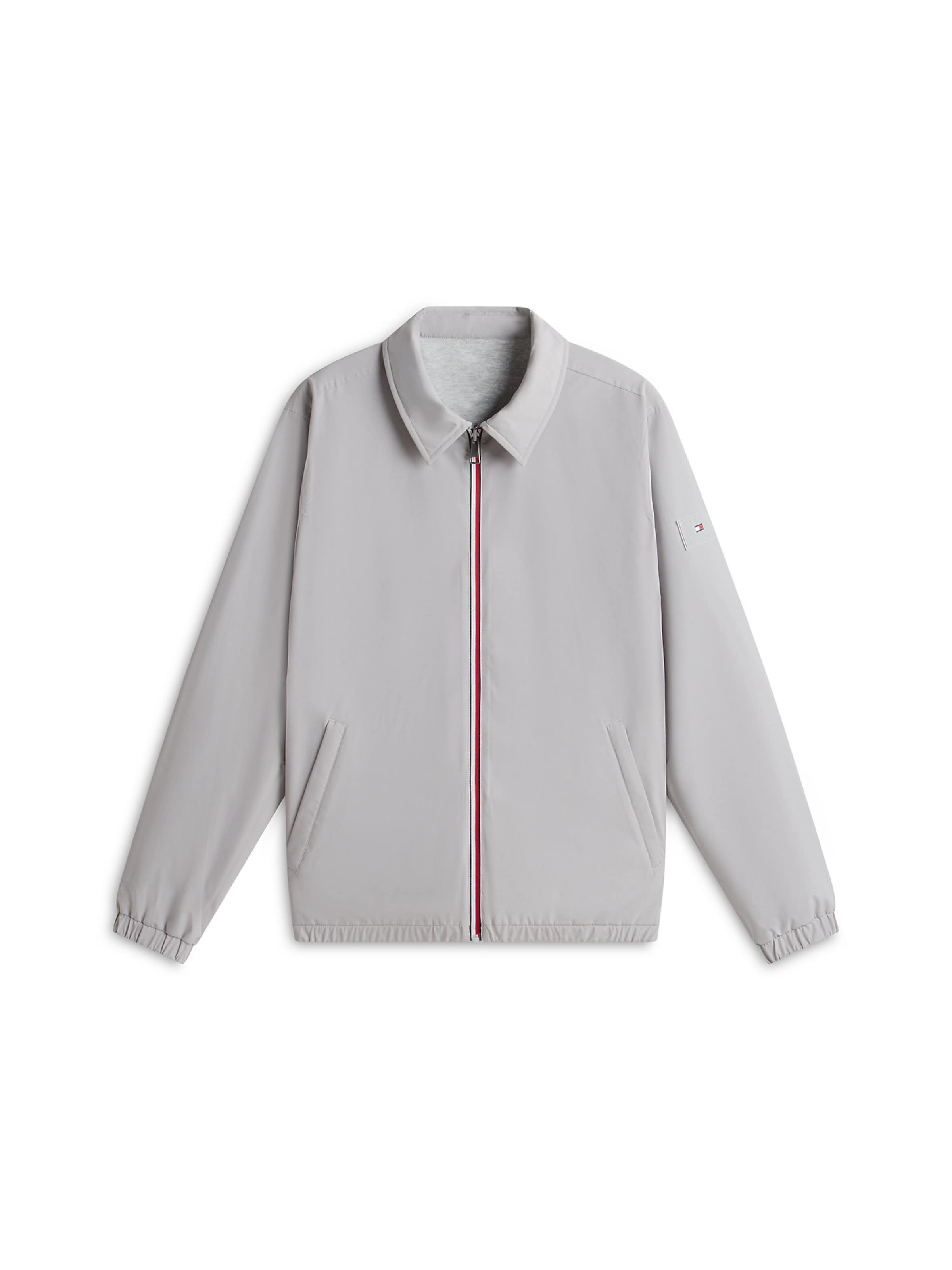 TOMMY HILFIGER Jacke 'Intechno' in Grau: Vorderseite