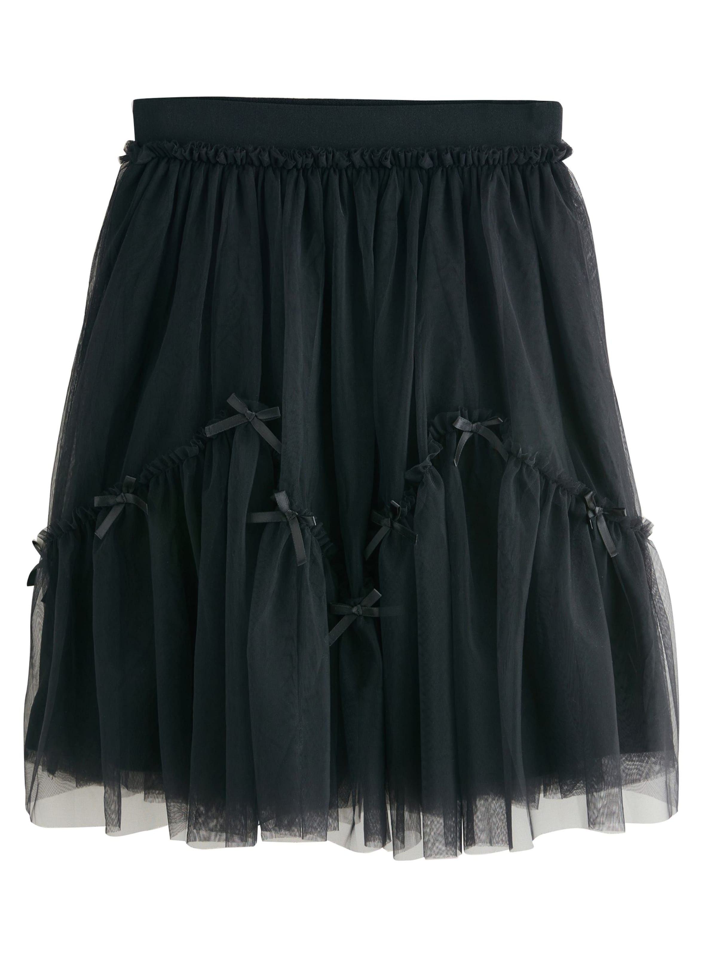 juoda Next Sijonas: priekis