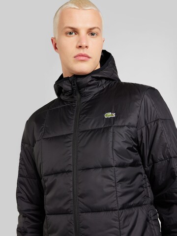 LACOSTE Jacke in Schwarz