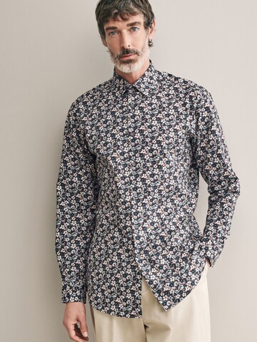 Slim fit Camicia di Next in marrone: frontale