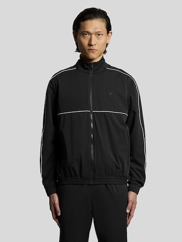 Lyle & Scott Functionele jas in Zwart: voorkant
