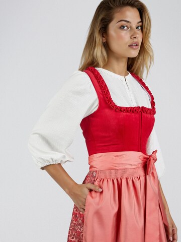 Dirndl 'Gloria' SPIETH & WENSKY en rouge