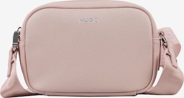 HUGO Red Crossbody Bag 'Bel' in Pink: front