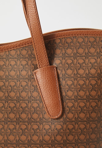 Cabas 'NEW NEVER WIT.' Coccinelle en marron