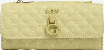 GUESS Pisemska torbica 'RUE ROSE' | rumena barva: sprednja stran
