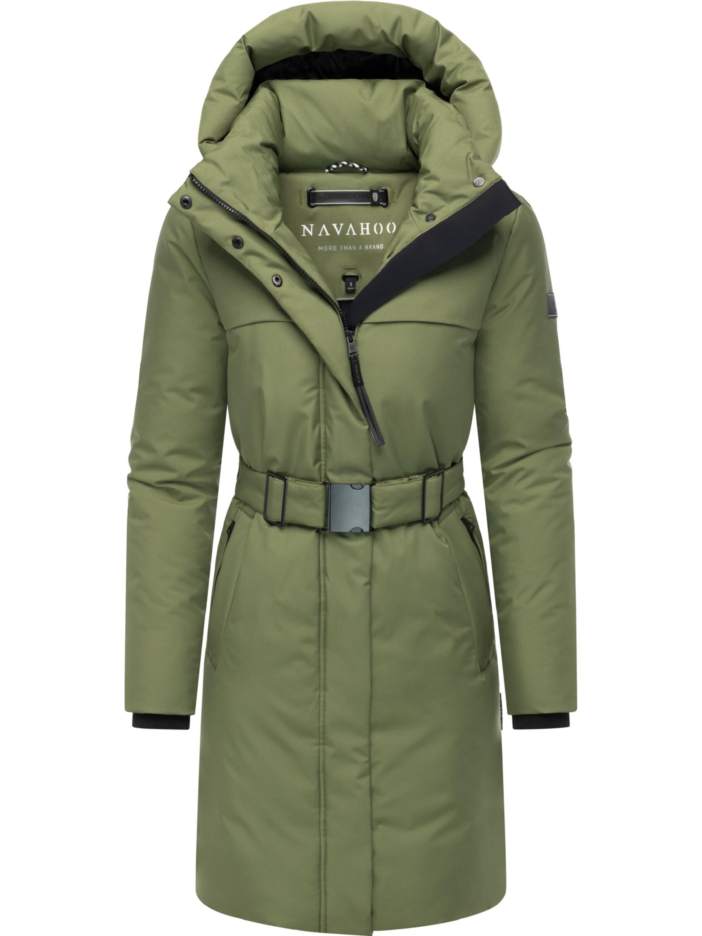 NAVAHOO Mantel 'Gipfelspass XIV' in Grün