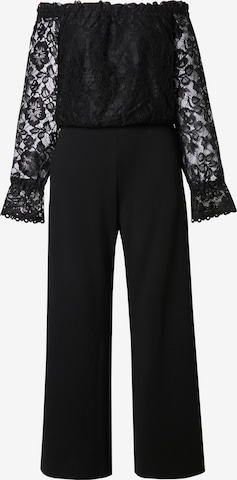 Regular Combinaison Ulla Popken en noir : devant