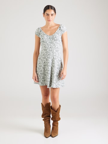 ABOUT YOU Summer dress 'Philine' in Green: front