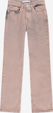 Calvin Klein Jeans Regular Jeans i rosa: framsida