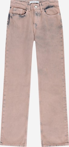 rozā Calvin Klein Jeans Standarta Džinsi: no priekšpuses