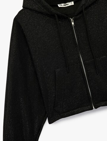 Koton Sweat jacket in Black
