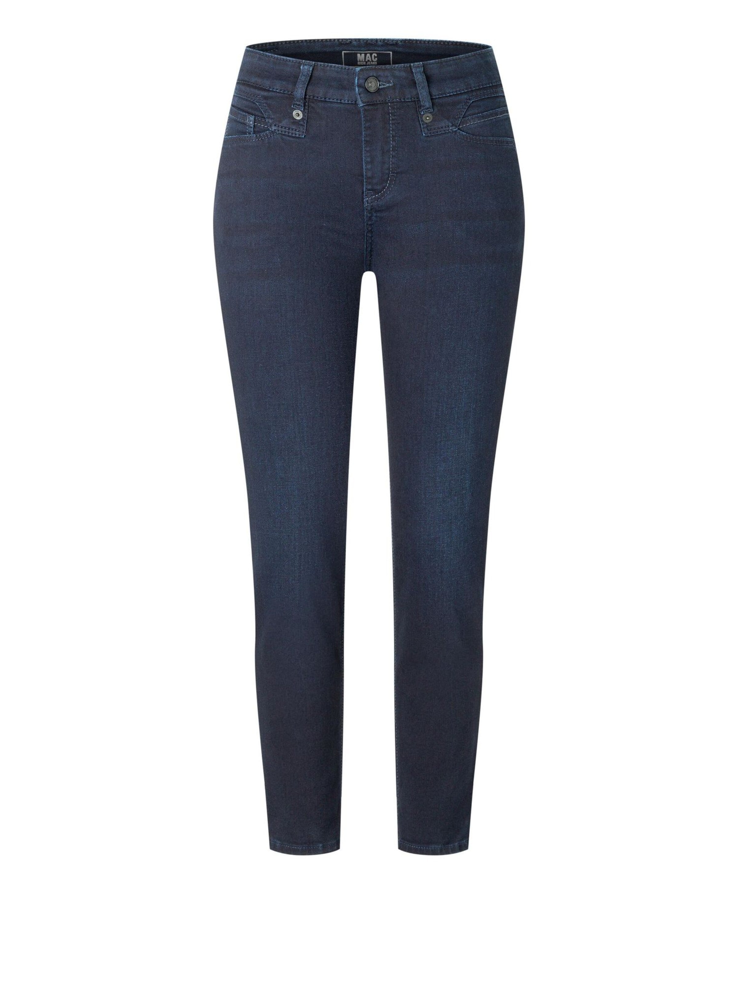 MAC Slim fit Jeans 'RICH SLIM 5703-90-0389L  D860 dark blue commercial' in Blue: front