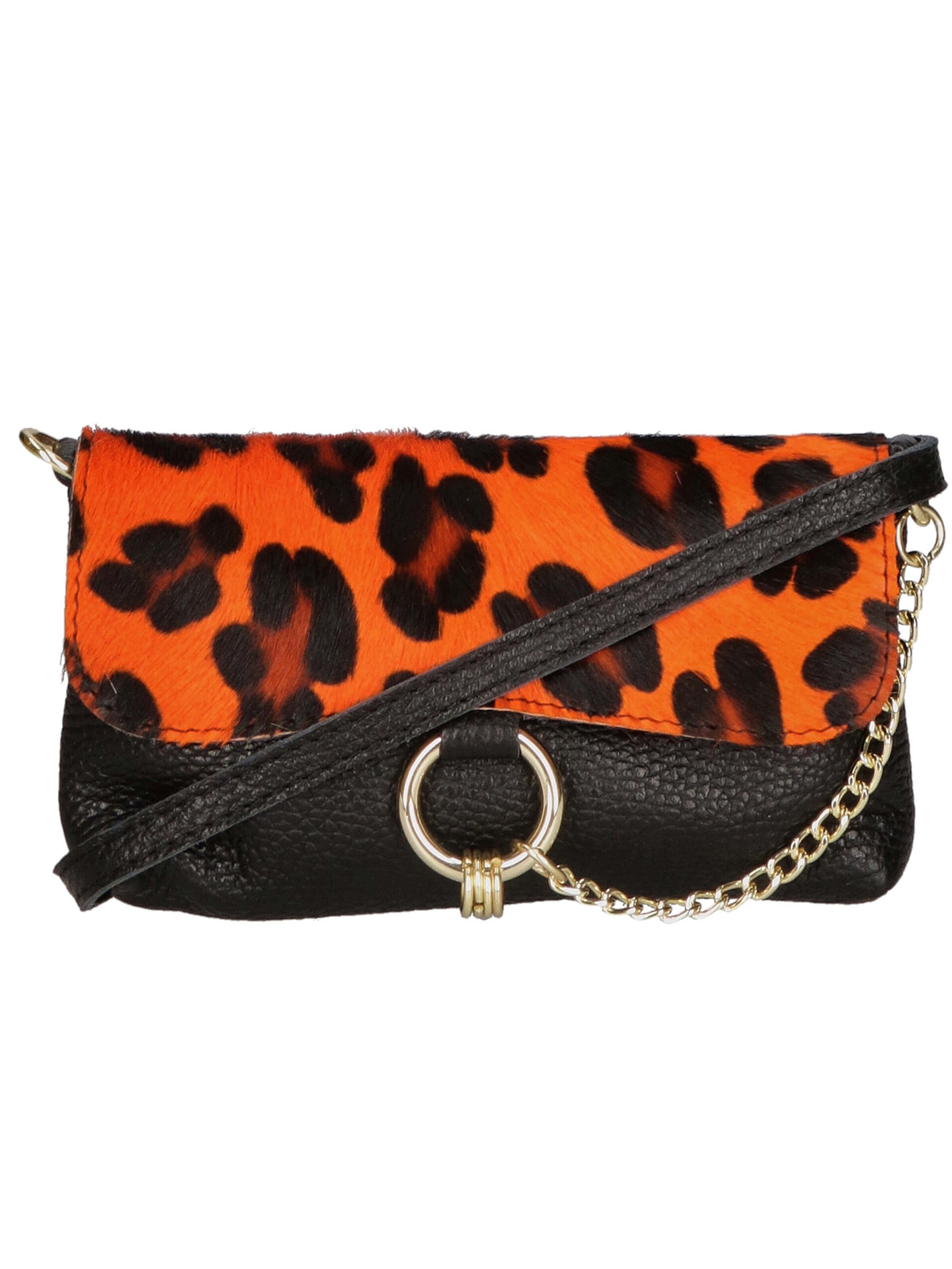 Gave Lux Clutch in Orange: front