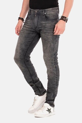 CIPO & BAXX Slimfit Jeans in Grijs