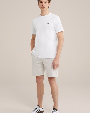 WE Fashion Loosefit Hose in Beige