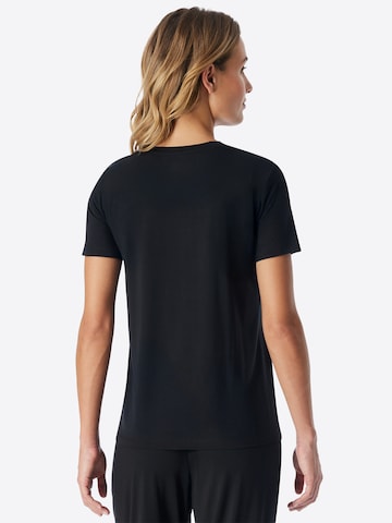 Chemise de nuit ' Mix Relax ' SCHIESSER en noir
