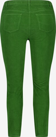 SAMOON Slim fit Pants in Green