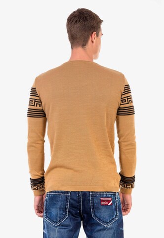 CIPO & BAXX Sweater in Brown