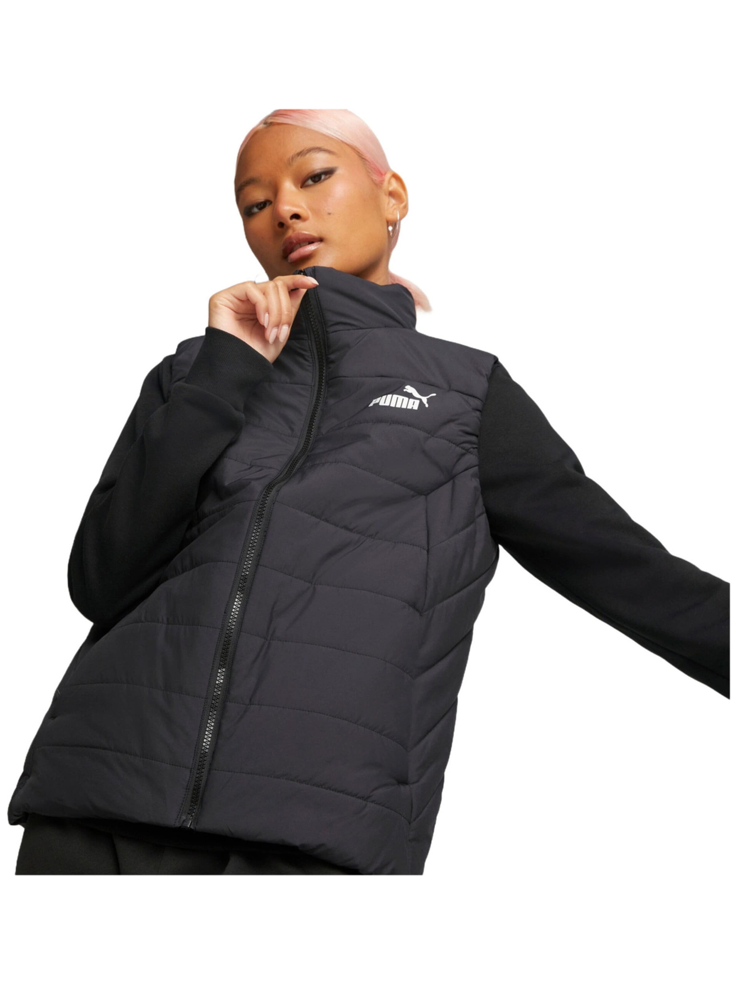 PUMA Vest 'Puma Ess Padded' in Black