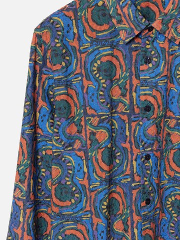 Desigual Regular fit Button Up Shirt in Blue