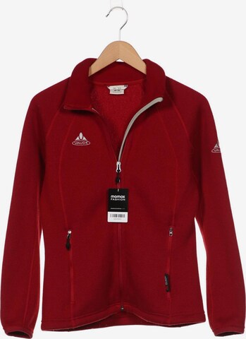 VAUDE Sweatshirt & Zip-Up Hoodie in XS in Red: front