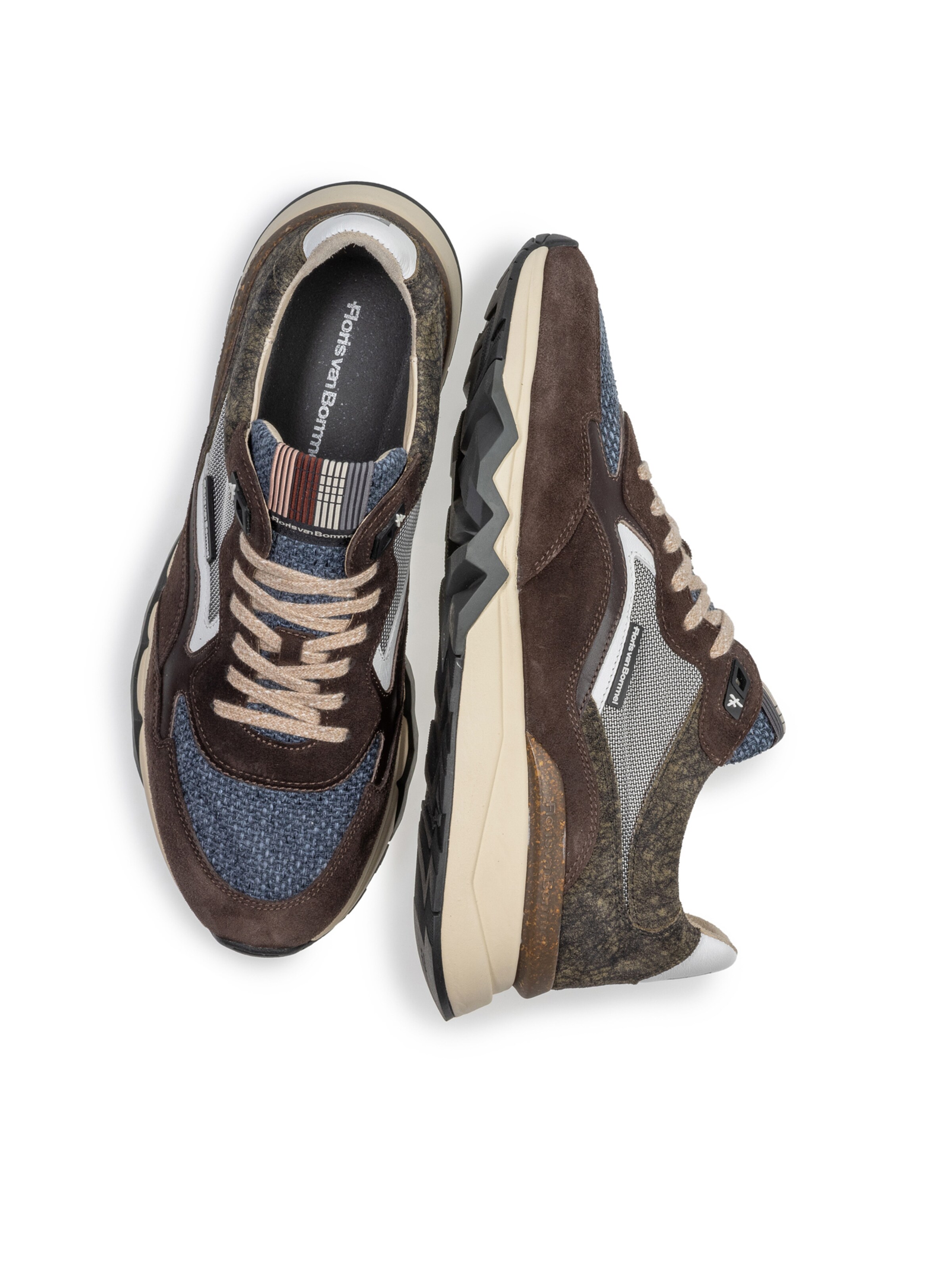 Sneaker bassa 'De Zager 05' di Floris van Bommel in grigio