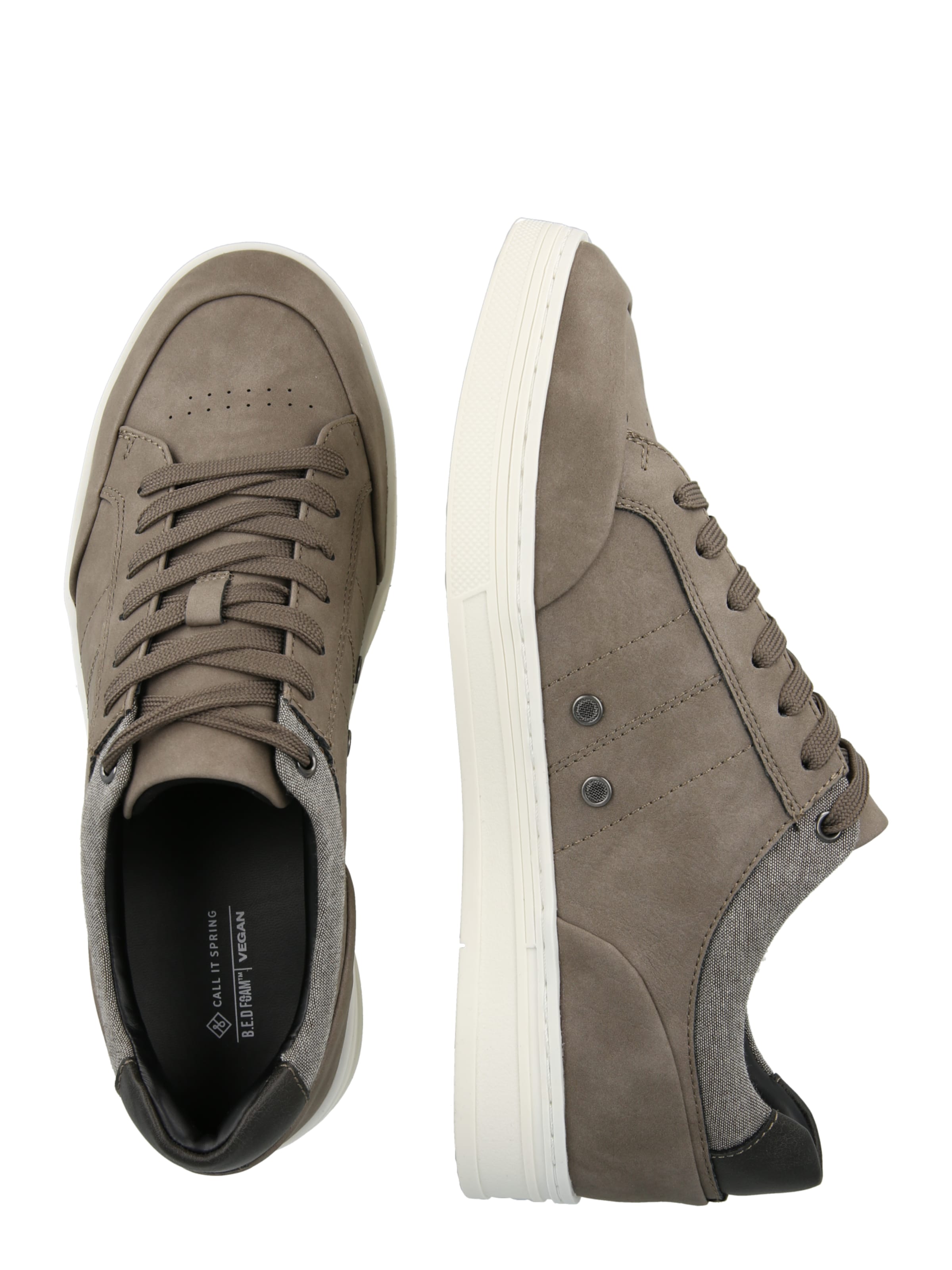 CALL IT SPRING Σνίκερ χαμηλό 'DUNKIRCK' σε γκρι