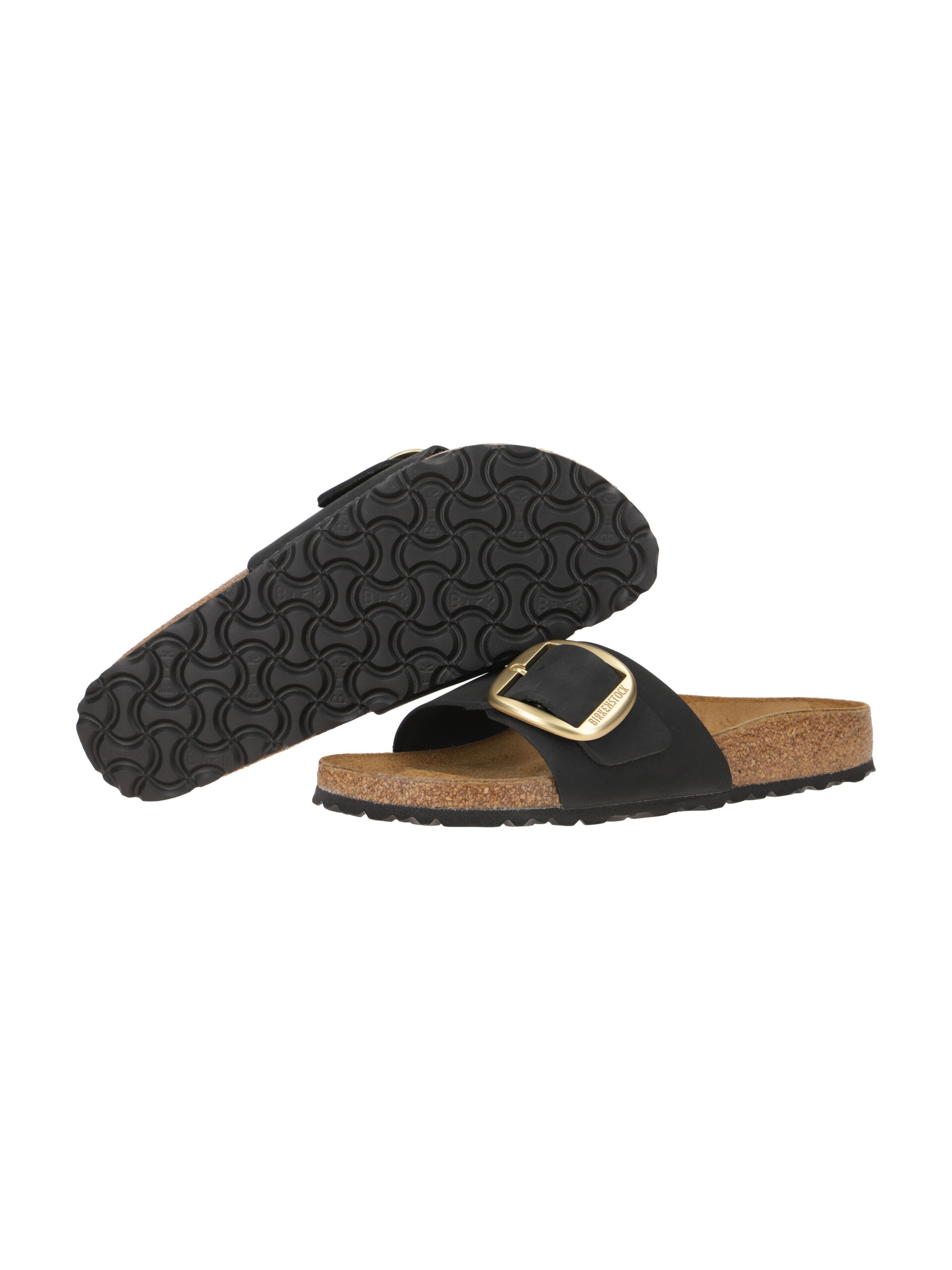 BIRKENSTOCK Pantoletter 'Madrid' i sort