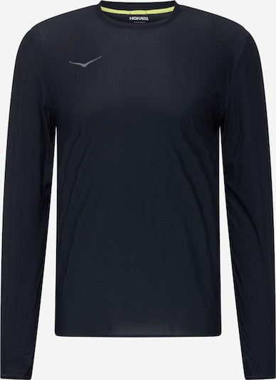 Hoka One One Functioneel shirt 'AIROLITE' in de kleur Grijs / Zwart, Productweergave
