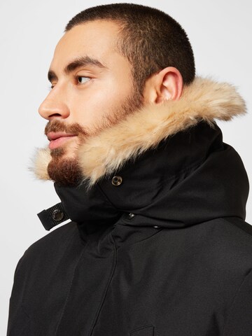 Schott NYC Winterjas 'NELSON' in Zwart