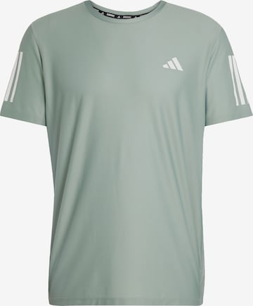 Maglia funzionale 'Own The Run' di ADIDAS PERFORMANCE in verde: frontale