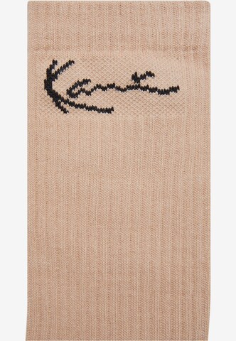 Chaussettes Karl Kani en beige