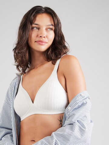 Push-up Soutien-gorge NATURANA en beige : devant