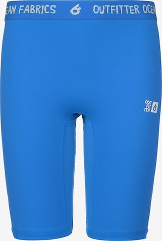 OUTFITTER Regular Outdoorhose in Blau: predná strana