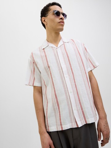 JACK & JONES Comfort fit Overhemd in Roze
