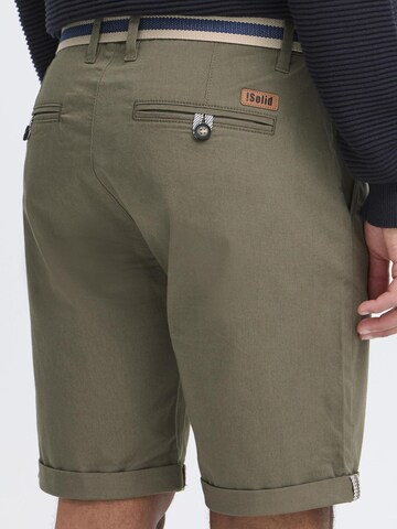 !Solid - Regular Calças chino 'Monty' em verde
