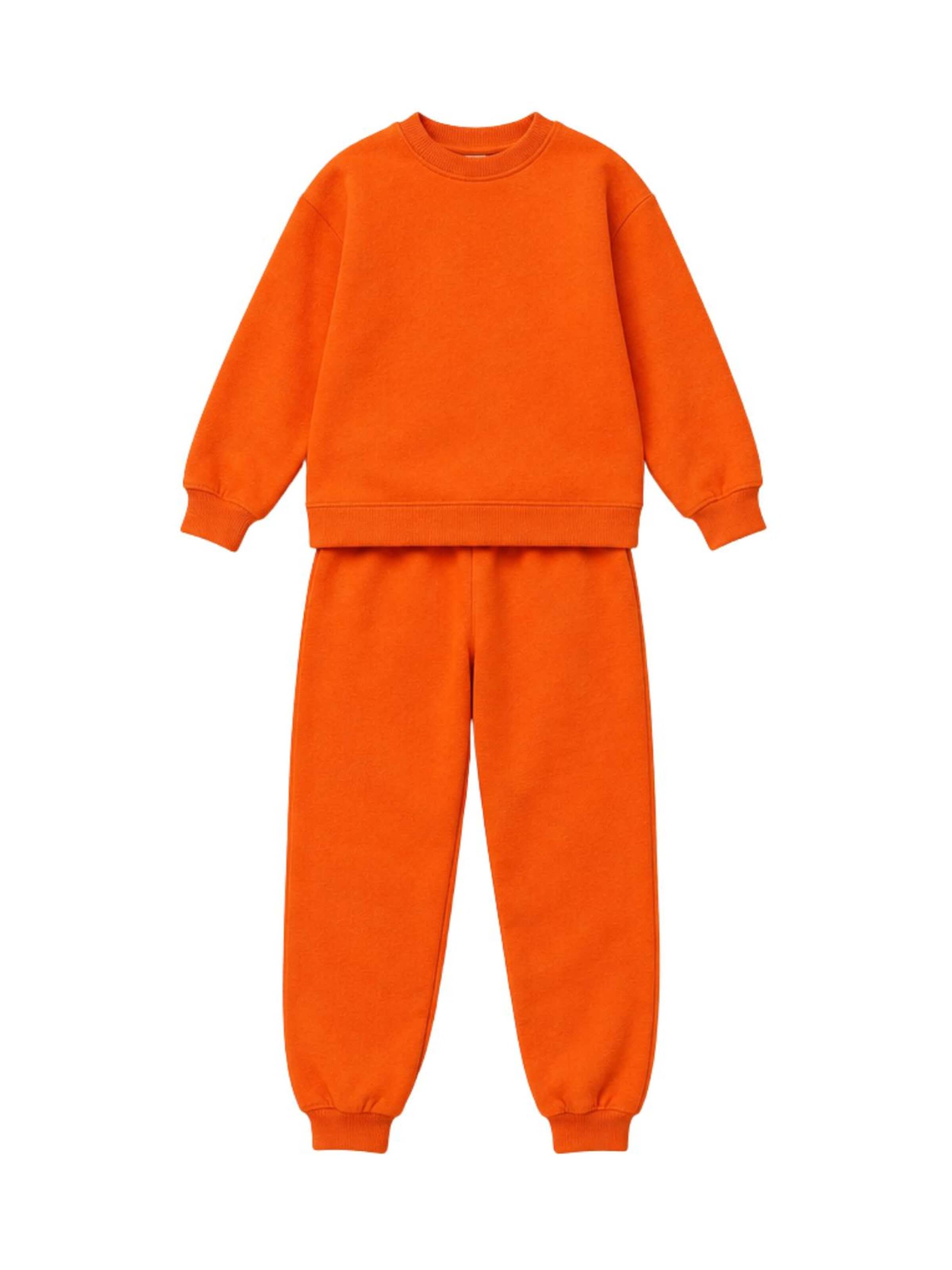 LOUIS LECLER Joggingpak 'Leo' in Rood: voorkant