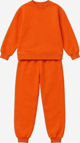LOUIS LECLER Joggingpak 'Sofia' in Rood: voorkant