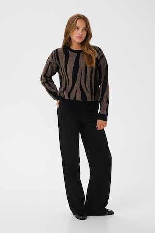 Pull-over 'KAbitzy' Kaffe en noir
