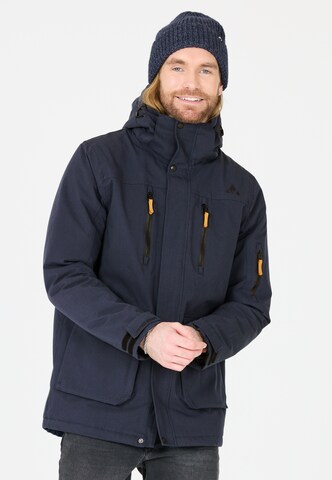 Whistler Outdoorjas 'Wander' in Blauw: voorkant