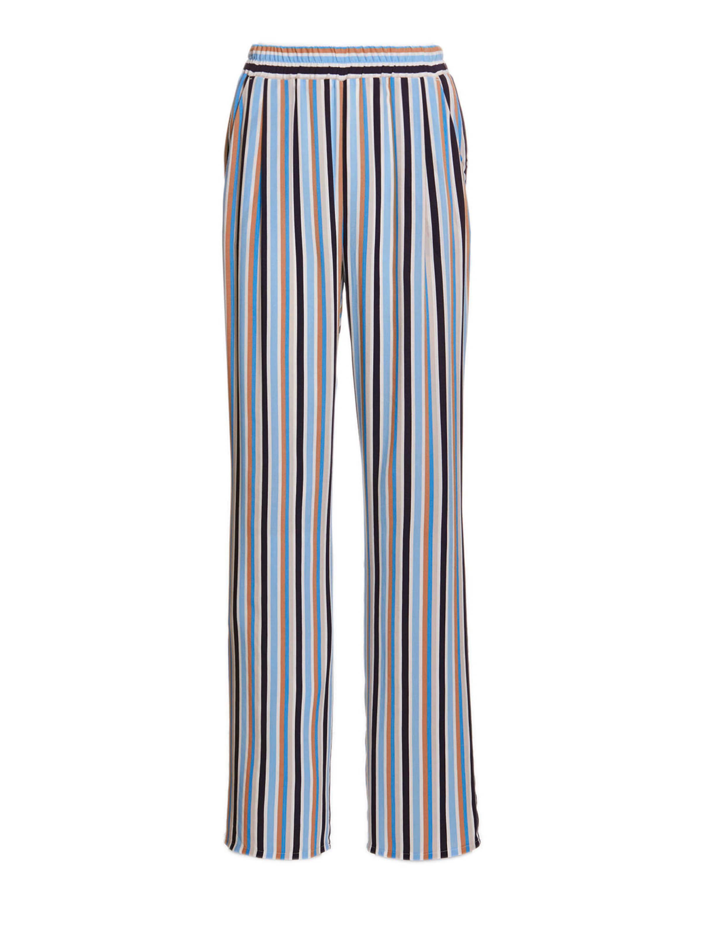 Goldner Loosefit Broek in Blauw: voorkant