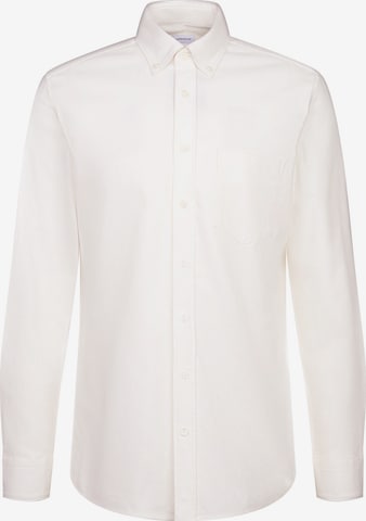 SEIDENSTICKER Hemd in Beige: Vorderseite