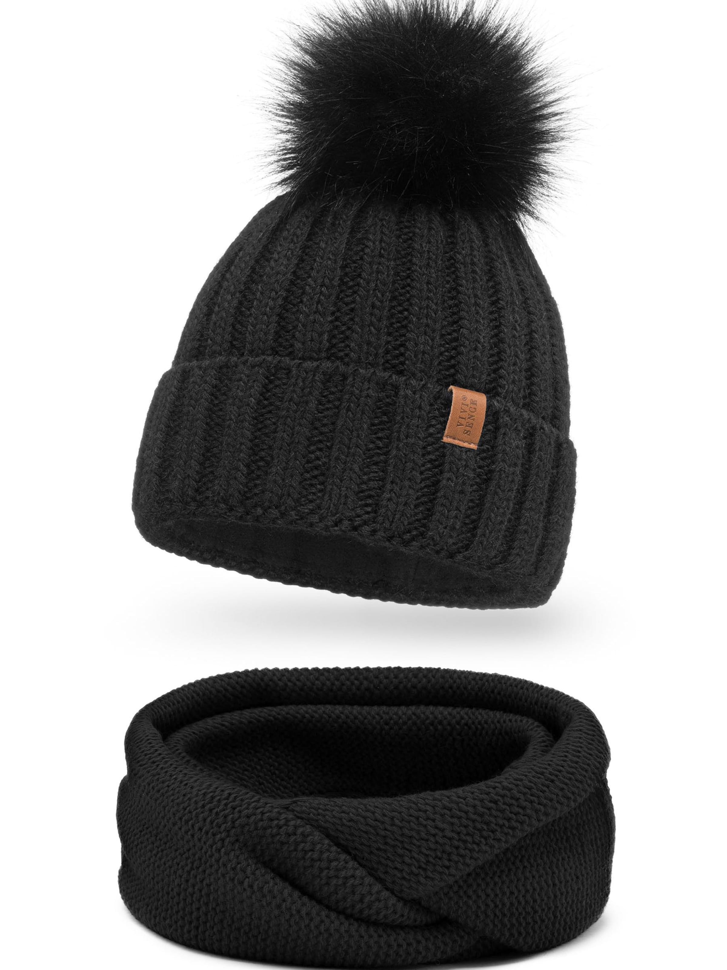 Vivisence Muts '70100 Set' in Zwart: voorkant